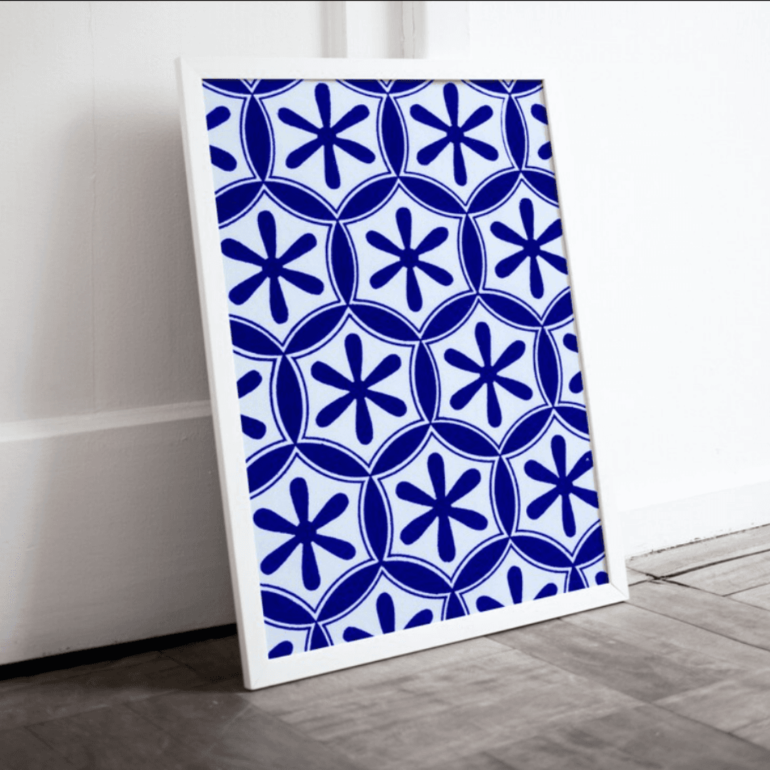 Azulejo Floral Vintage